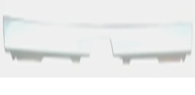 BUMPER CENTER UPPER (W) 17-ON (MAT-WHITE)